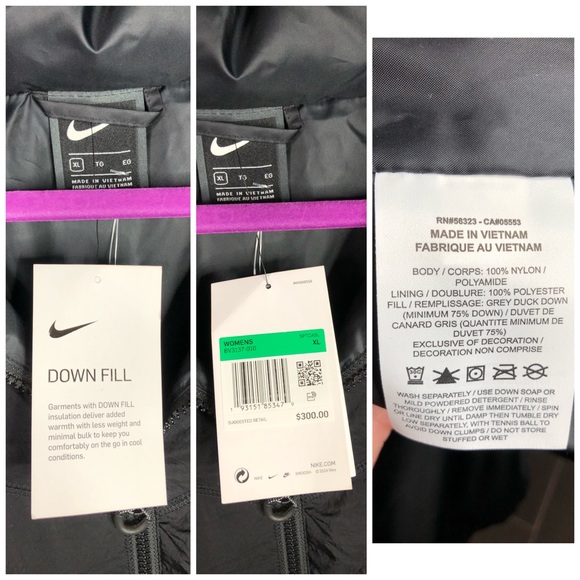 Nike Down-Fill City Long Length Winter Puffer Parka - Picture 8 of 10